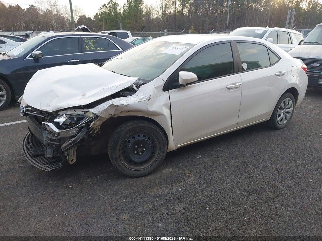 5YFBURHE6GP535383 2016 TOYOTA COROLLA photo no. 2