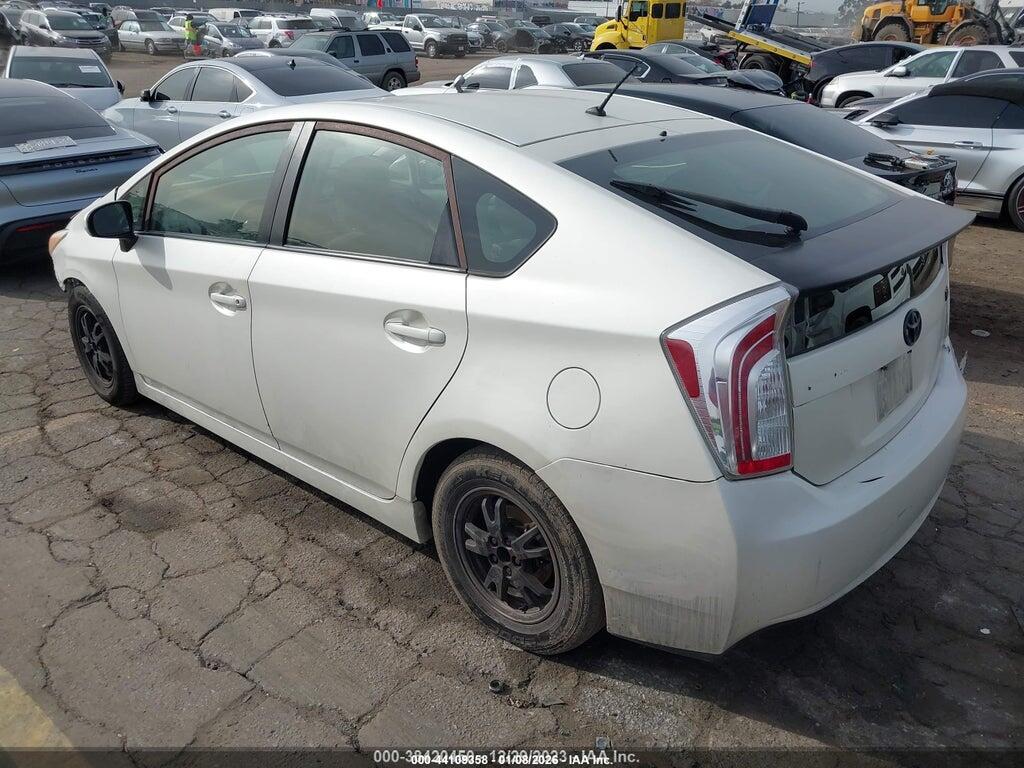 JTDKN3DU7C5513553 2012 TOYOTA PRIUS photo no. 3