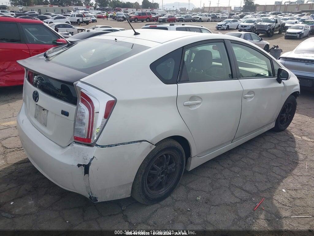 JTDKN3DU7C5513553 2012 TOYOTA PRIUS photo no. 4