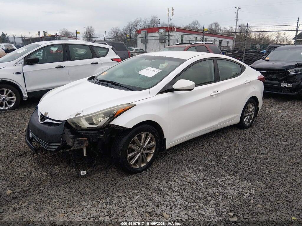 5NPDH4AE9EH490508 2014 HYUNDAI ELANTRA photo no. 2