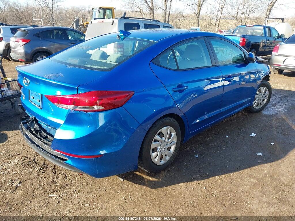5NPD74LF0HH138060 2017 HYUNDAI ELANTRA photo no. 4