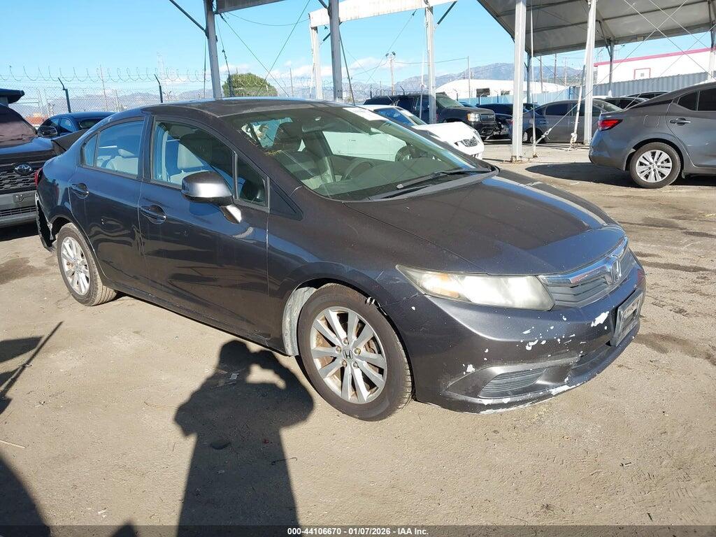 19XFB2F83CE359531 2012 HONDA CIVIC photo no. 1