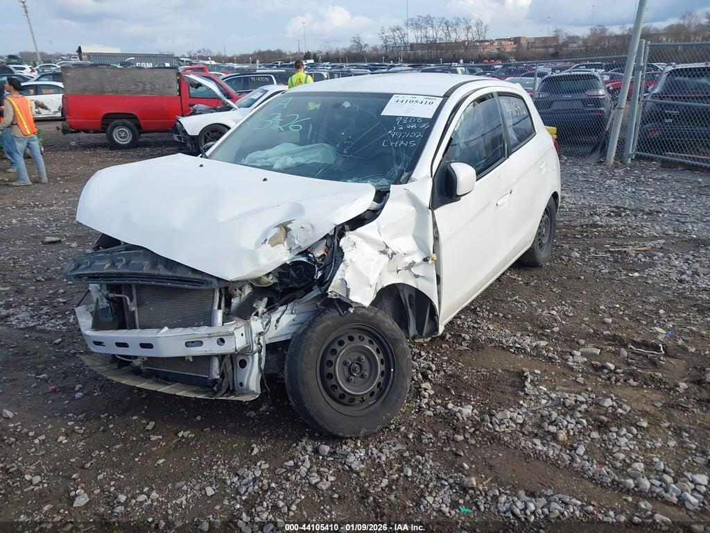 ML32A3HJ8FH039808 2015 MITSUBISHI MIRAGE photo no. 2
