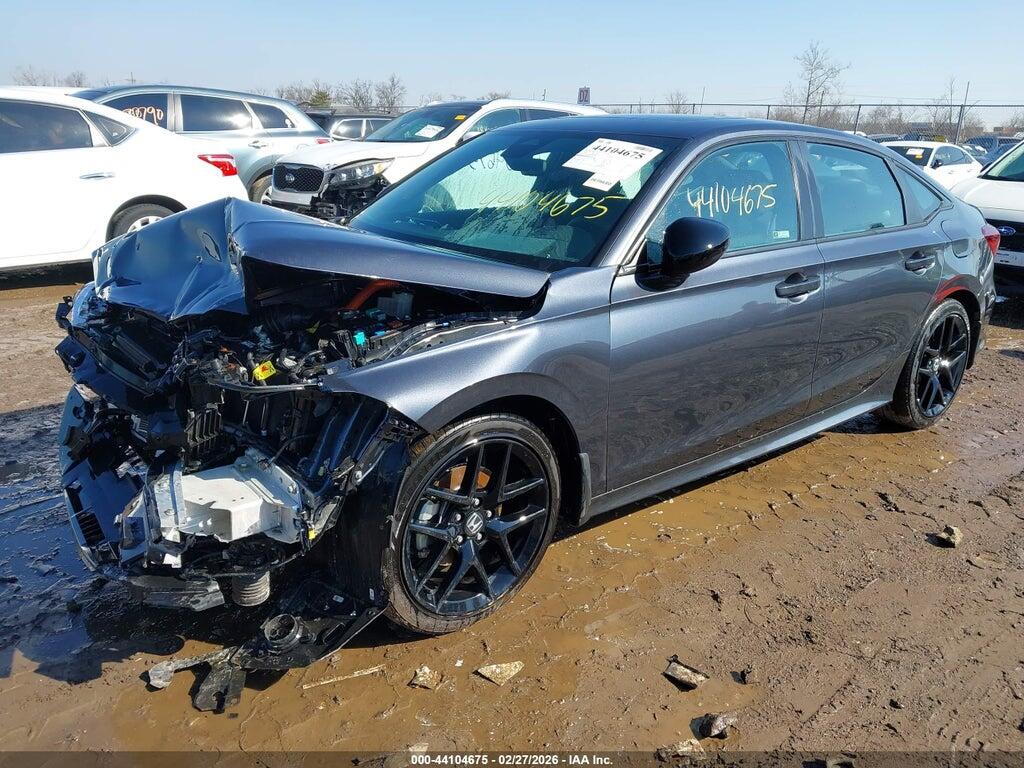 2HGFE4F82SH348026 2025 HONDA CIVIC HYBRID photo no. 2