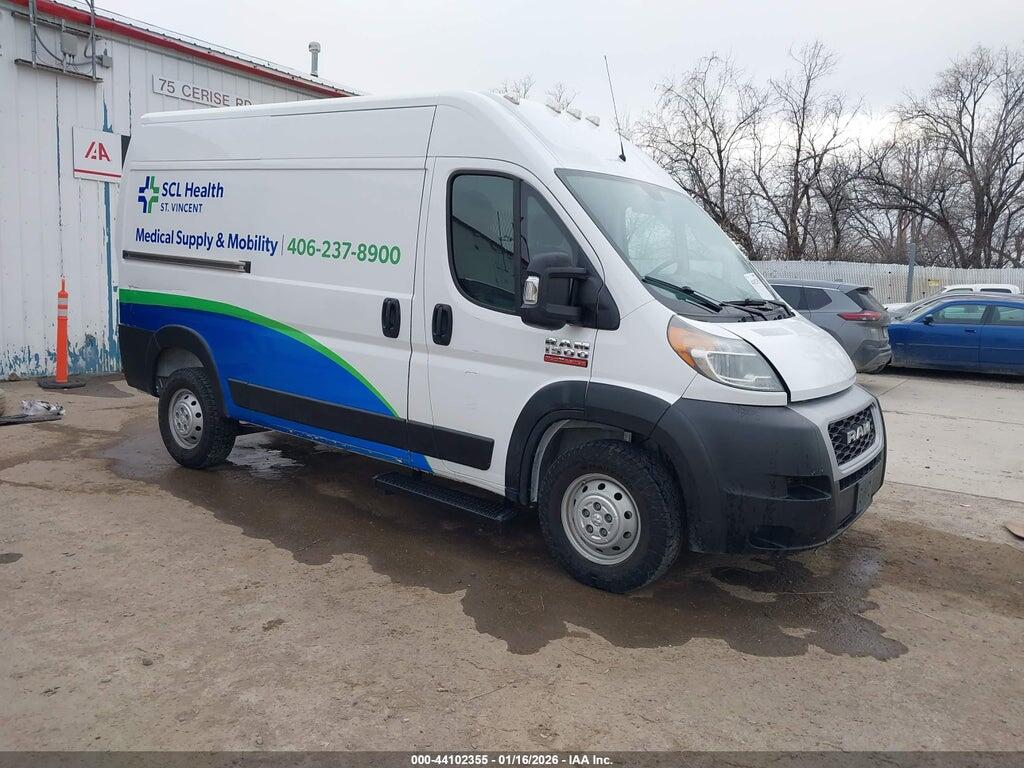3C6TRVBG9KE501240 2019 RAM PROMASTER 1500 photo no. 1