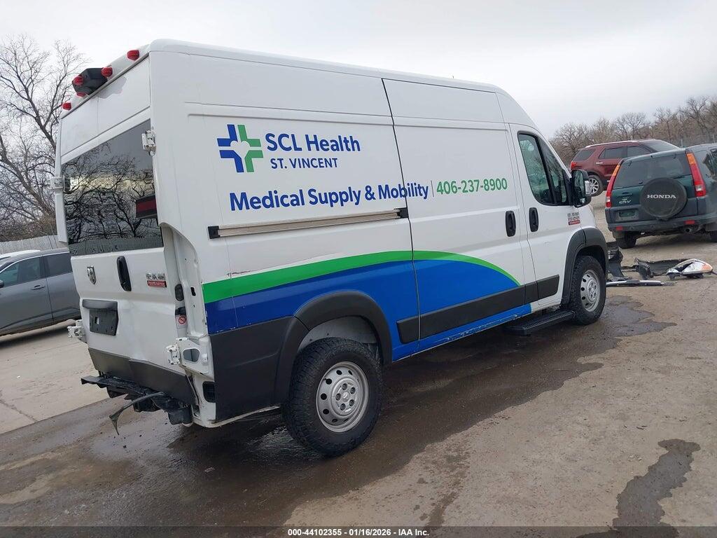 3C6TRVBG9KE501240 2019 RAM PROMASTER 1500 photo no. 4
