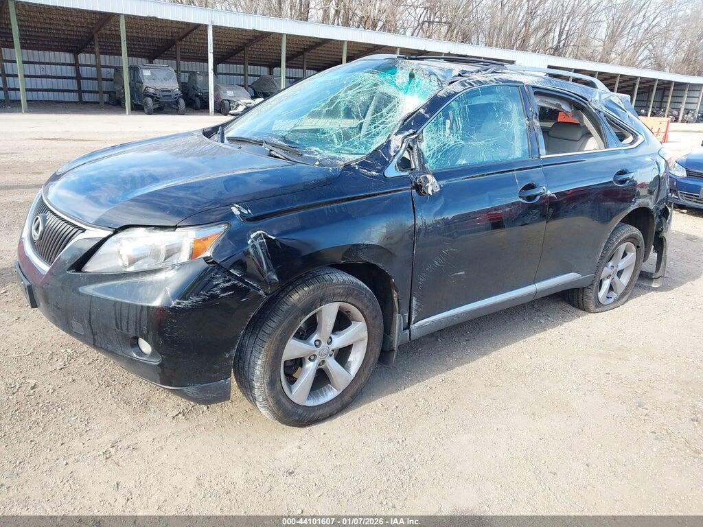 2T2BK1BA2AC056944 2010 LEXUS RX 350 photo no. 2