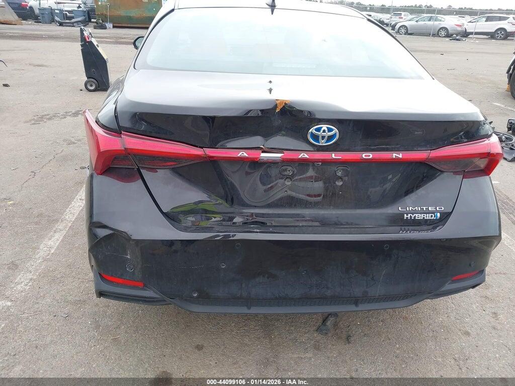 4T1B21FB3KU010207 2019 TOYOTA AVALON HYBRID photo no. 6