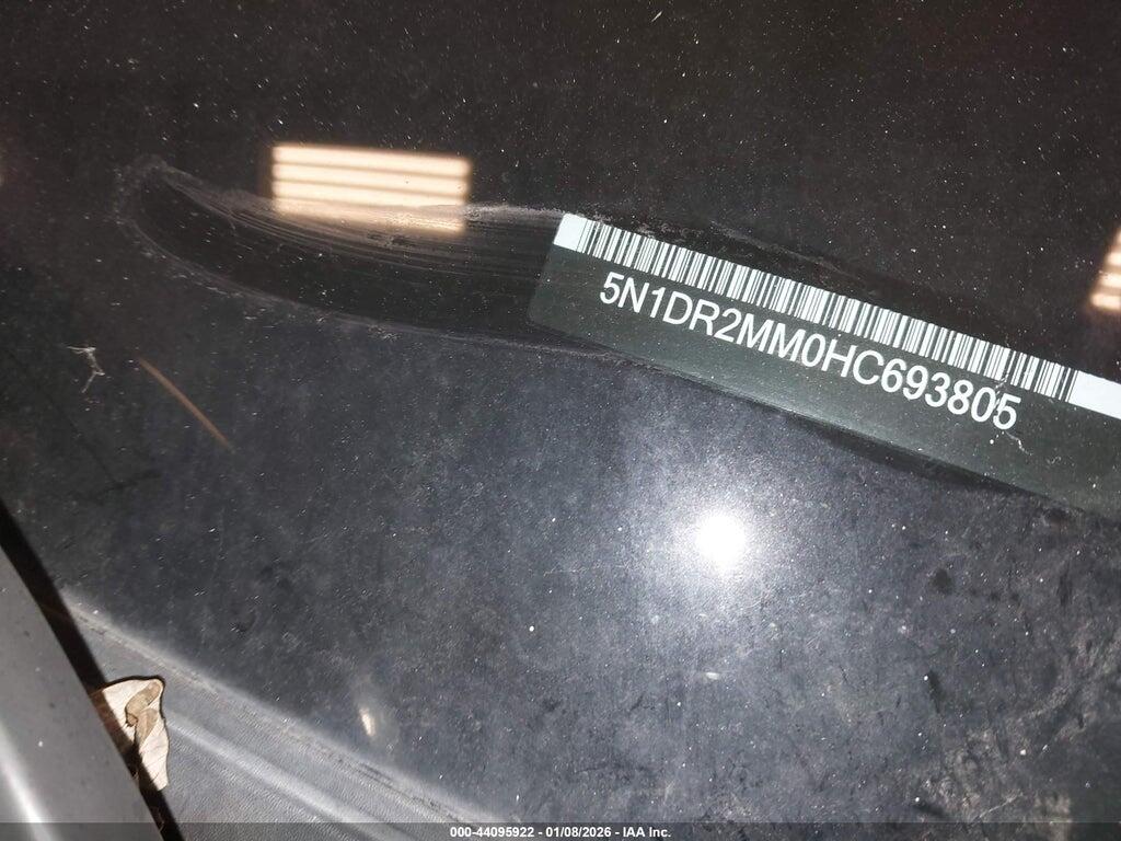 5N1DR2MM0HC693805 2017 NISSAN PATHFINDER photo no. 9