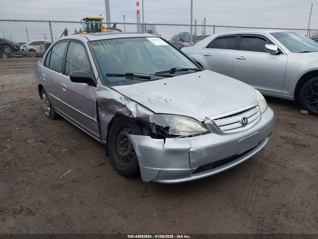 1HGES25791L077551 2001 HONDA CIVIC photo no. 1