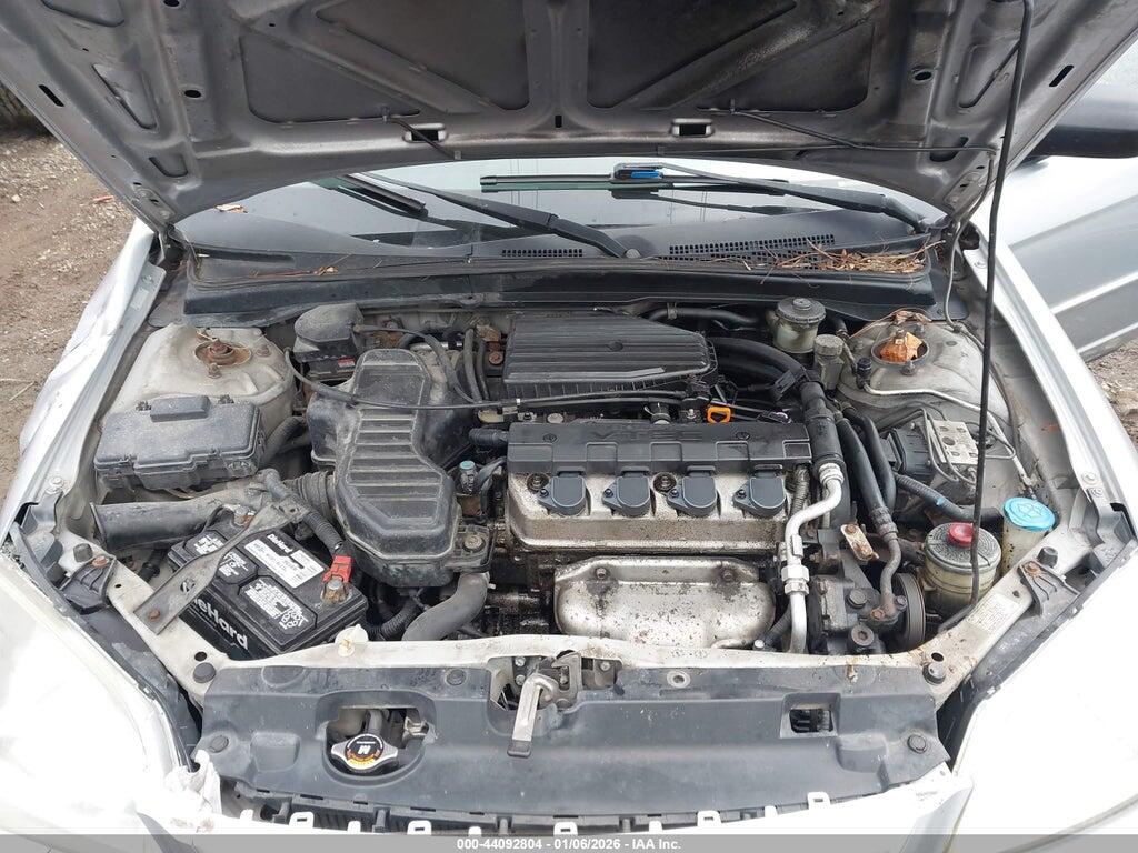 1HGES25791L077551 2001 HONDA CIVIC photo no. 10