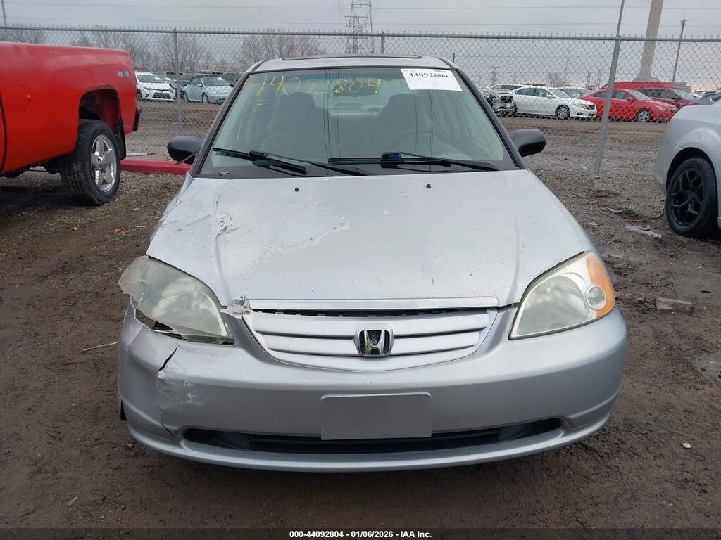1HGES25791L077551 2001 HONDA CIVIC photo no. 12