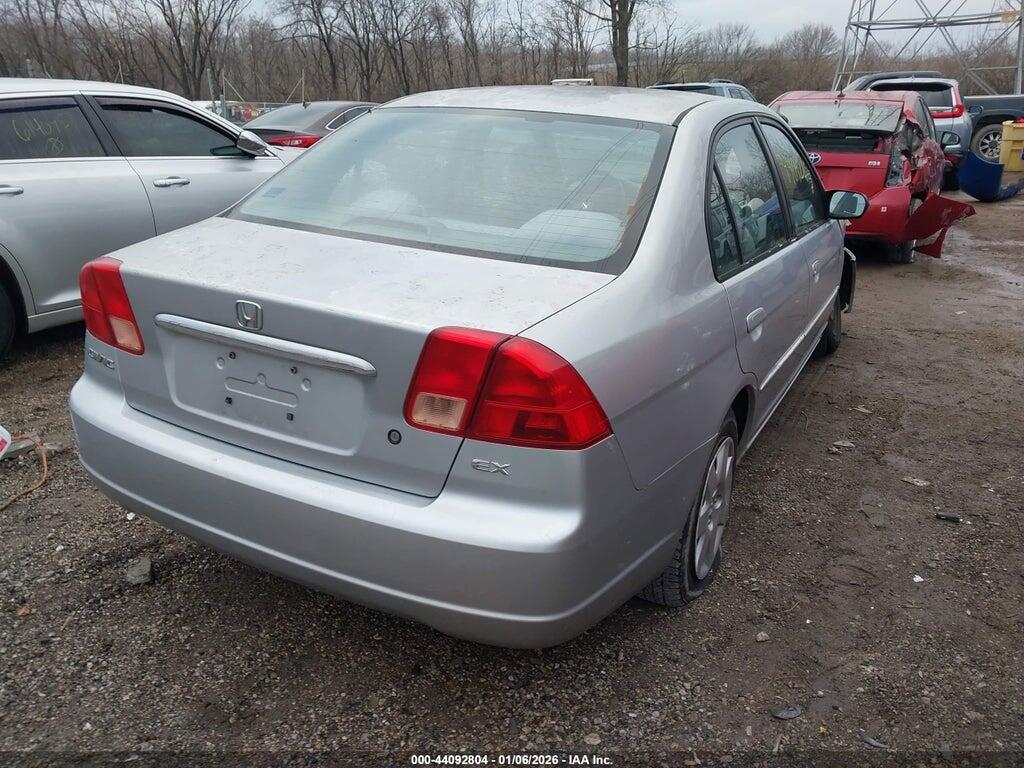 1HGES25791L077551 2001 HONDA CIVIC photo no. 4