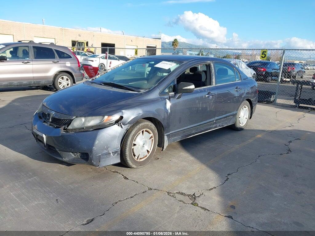 JHMFA36219S006701 2009 HONDA CIVIC HYBRID photo no. 2