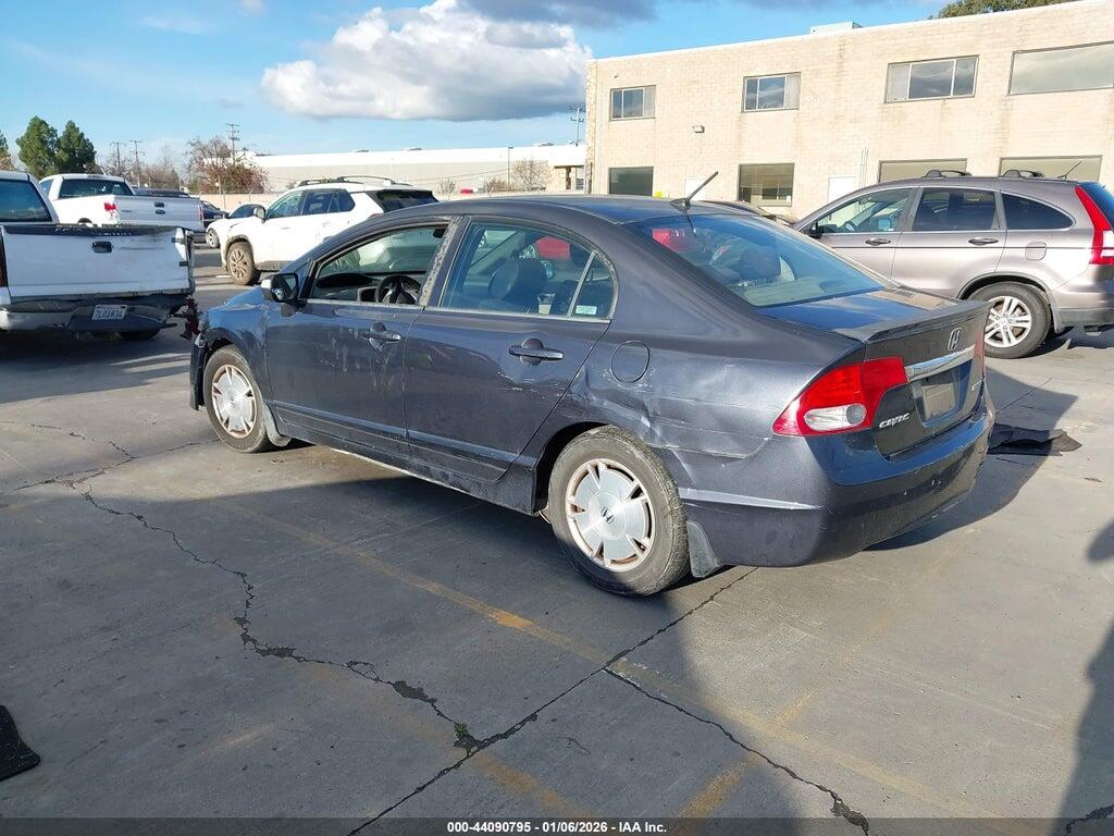 JHMFA36219S006701 2009 HONDA CIVIC HYBRID photo no. 3