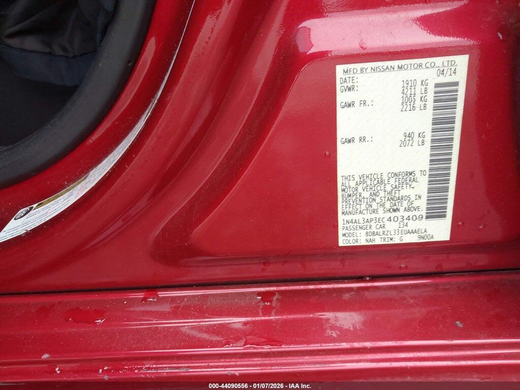 1N4AL3AP3EC403409 2014 NISSAN ALTIMA photo no. 9