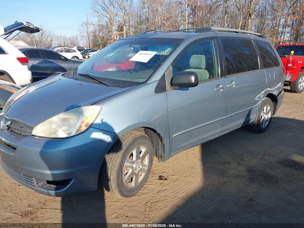 5TDZA23C15S247912 2005 TOYOTA SIENNA photo no. 2