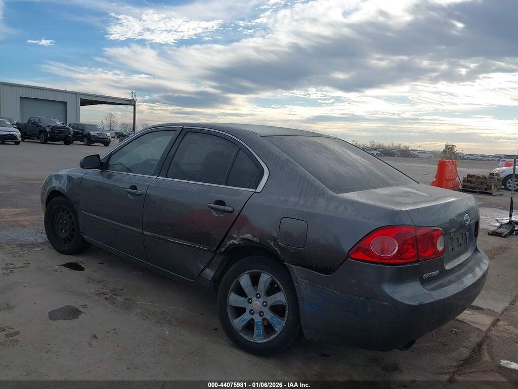 KNAGE124665036533 2006 KIA OPTIMA photo no. 3