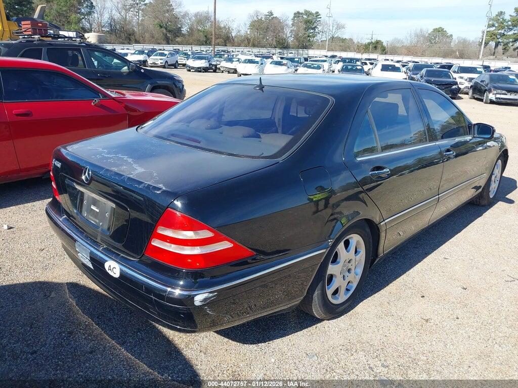 WDBNG70J62A269277 2002 MERCEDES-BENZ S 430 photo no. 4
