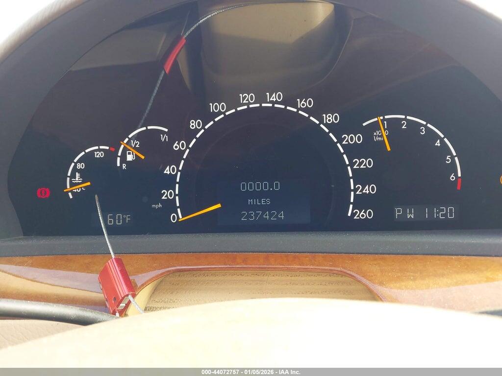 WDBNG70J62A269277 2002 MERCEDES-BENZ S 430 photo no. 7