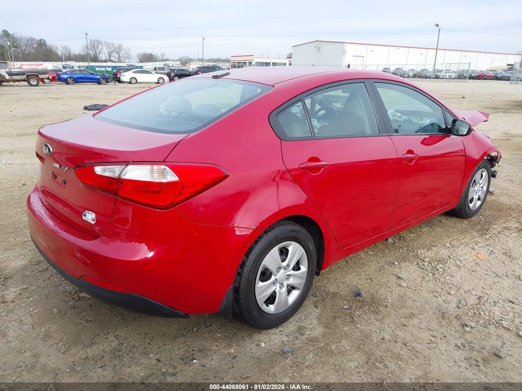 KNAFX4A60F5291947 2015 KIA FORTE photo no. 4