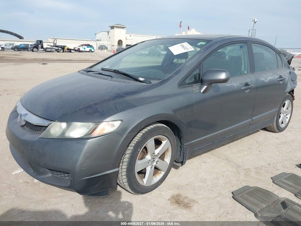 2HGFA16689H012464 2009 HONDA CIVIC photo no. 2