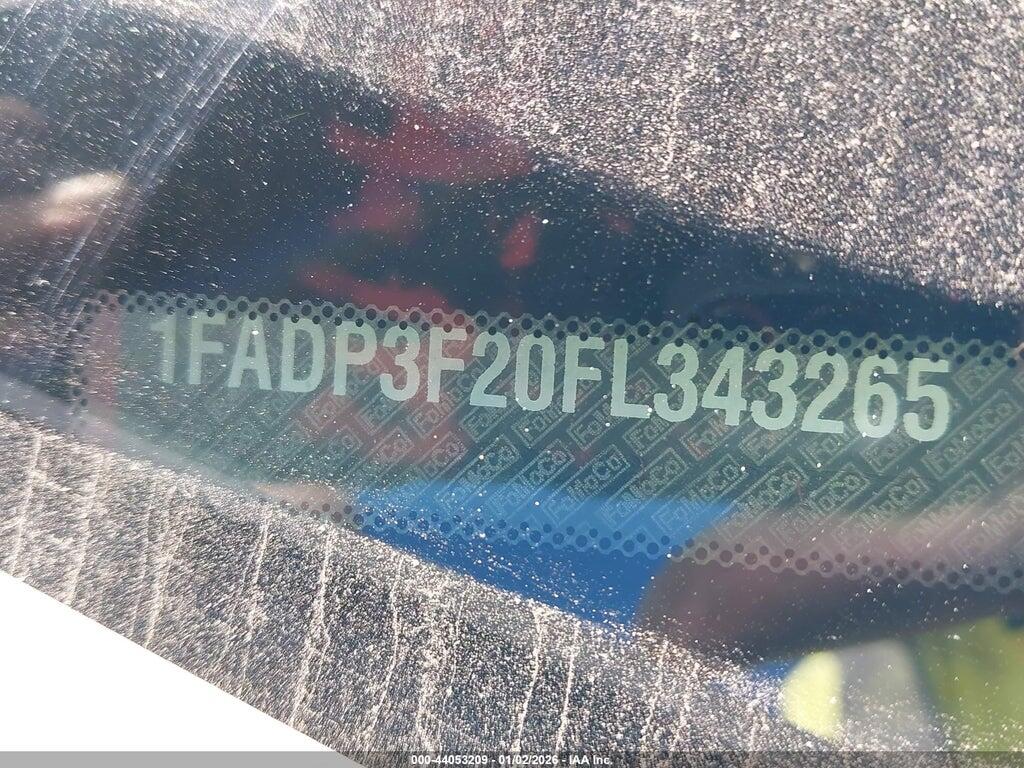 1FADP3F20FL343265 2015 FORD FOCUS photo no. 9