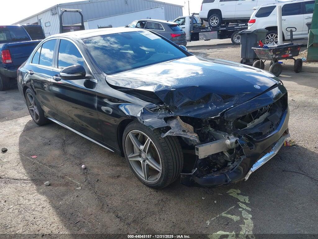 55SWF4JB9FU074784 2015 MERCEDES-BENZ C 300 photo no. 1