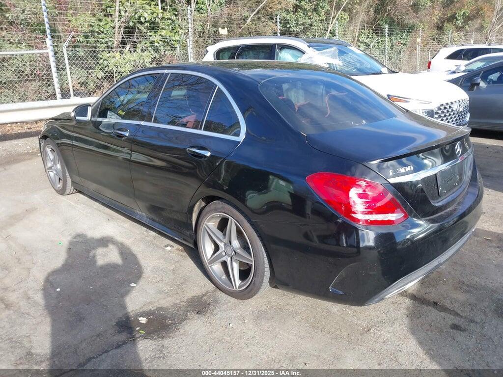 55SWF4JB9FU074784 2015 MERCEDES-BENZ C 300 photo no. 3