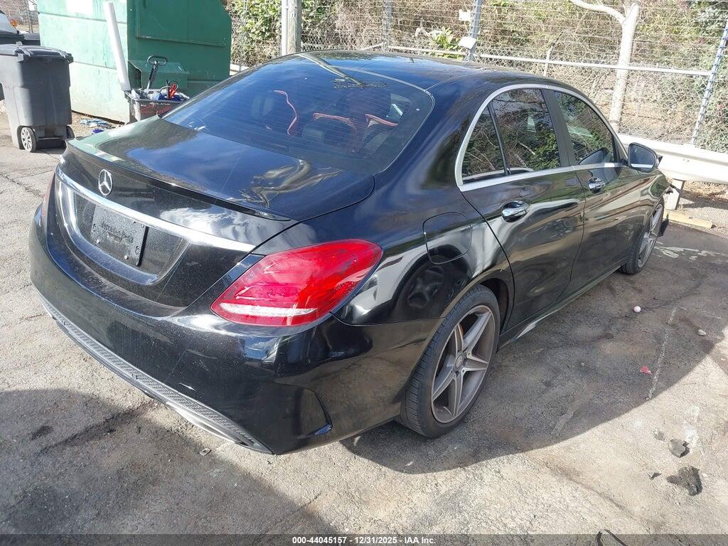 55SWF4JB9FU074784 2015 MERCEDES-BENZ C 300 photo no. 4