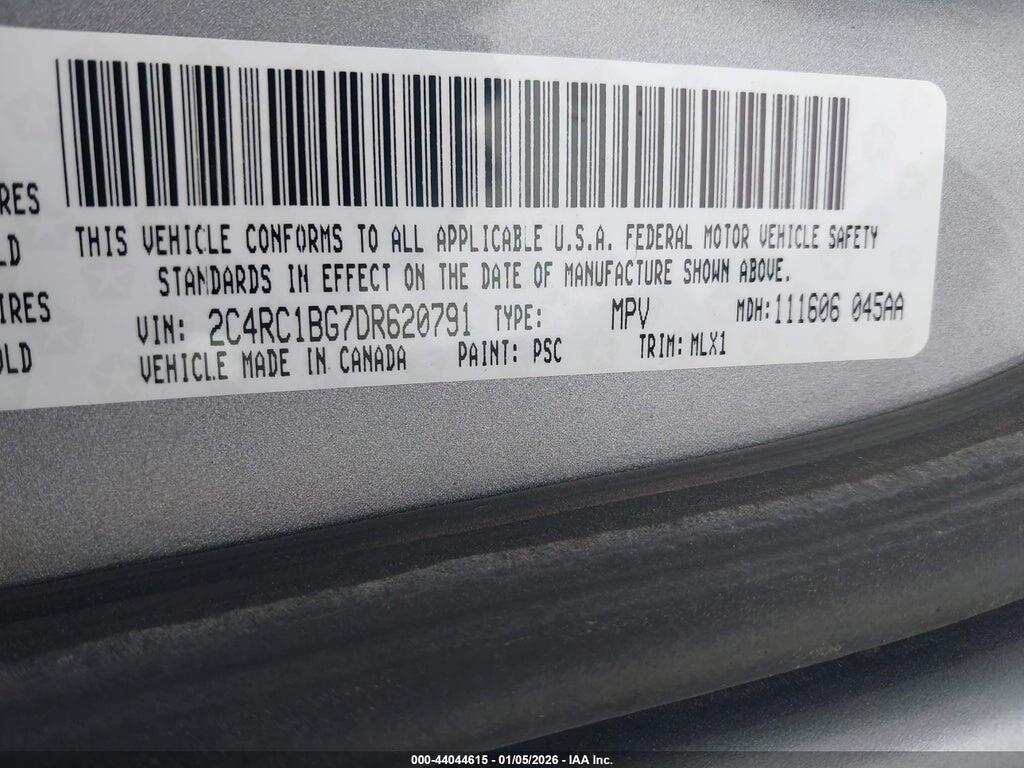 2C4RC1BG7DR620791 2013 CHRYSLER TOWN & COUNTRY photo no. 9
