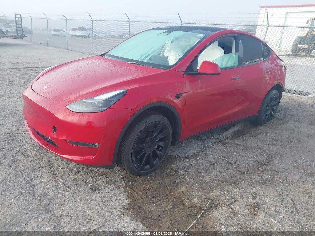 7SAYGDEE4PF745231 2023 TESLA MODEL Y photo no. 2