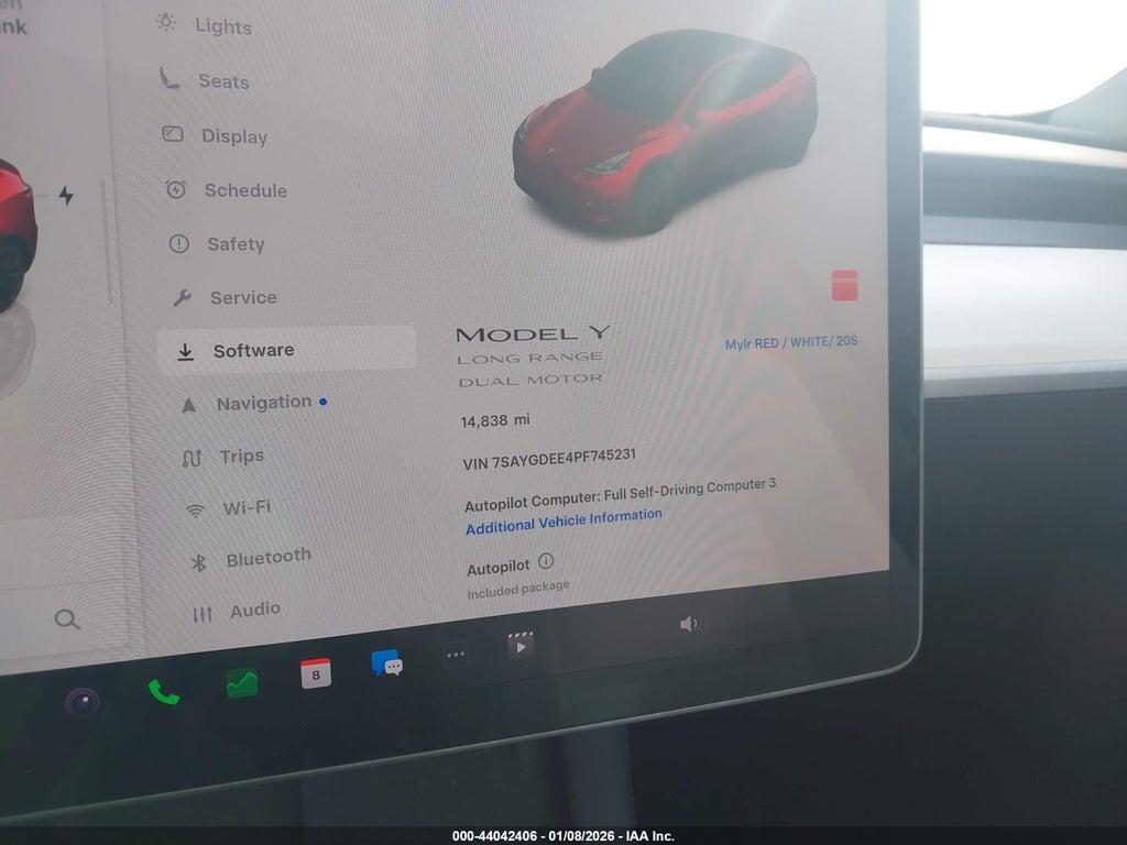 7SAYGDEE4PF745231 2023 TESLA MODEL Y photo no. 7