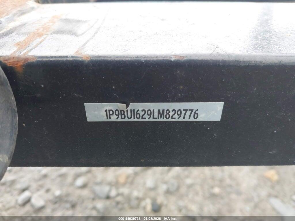 1P9BU1629LM829776 2020 TRAILER P&C 16' UTILITY photo no. 9
