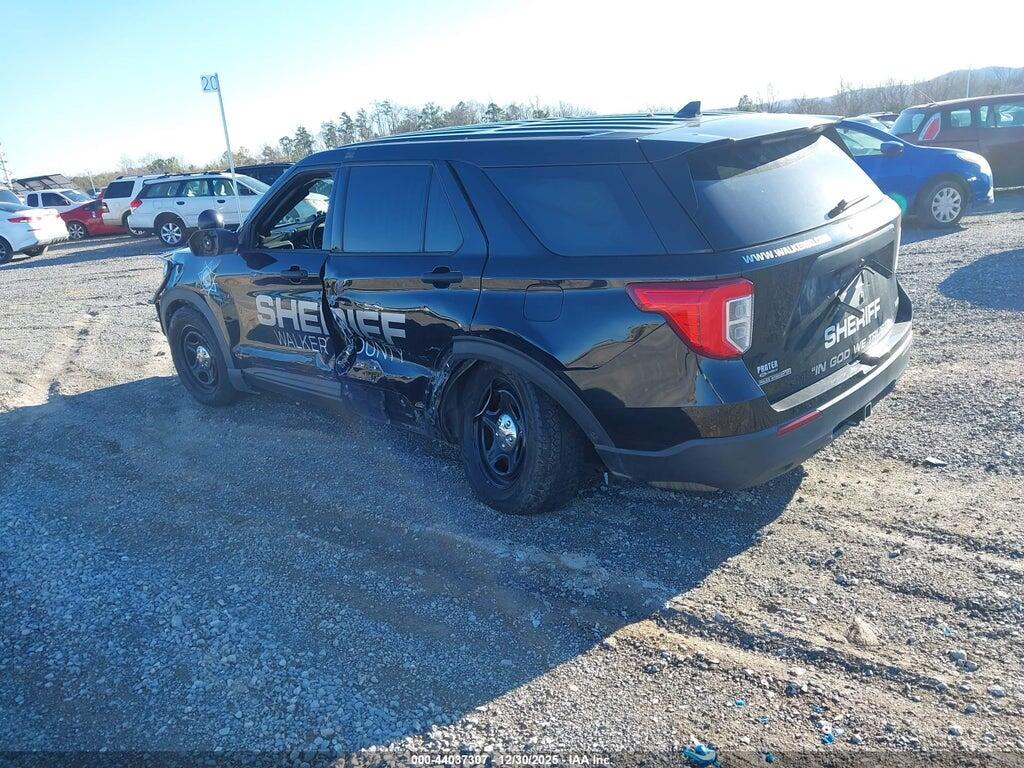 1FM5K8AB4LGD00856 2020 FORD POLICE INTERCEPTOR UTILITY photo no. 3