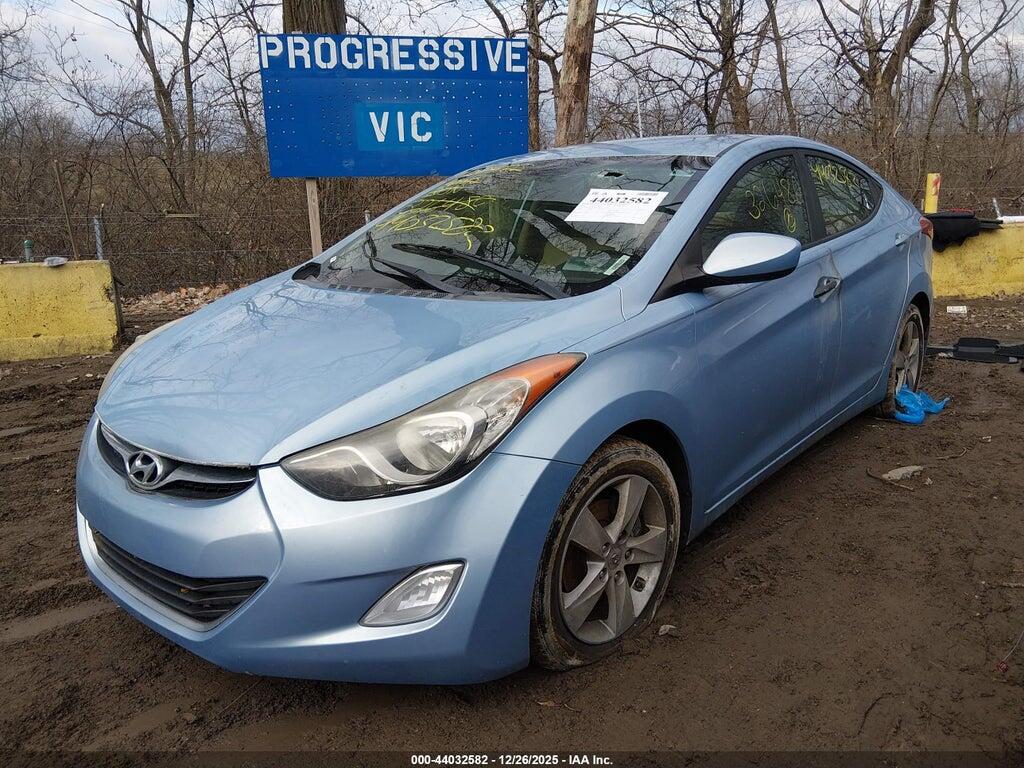KMHDH4AE7CU326480 2012 HYUNDAI ELANTRA photo no. 2