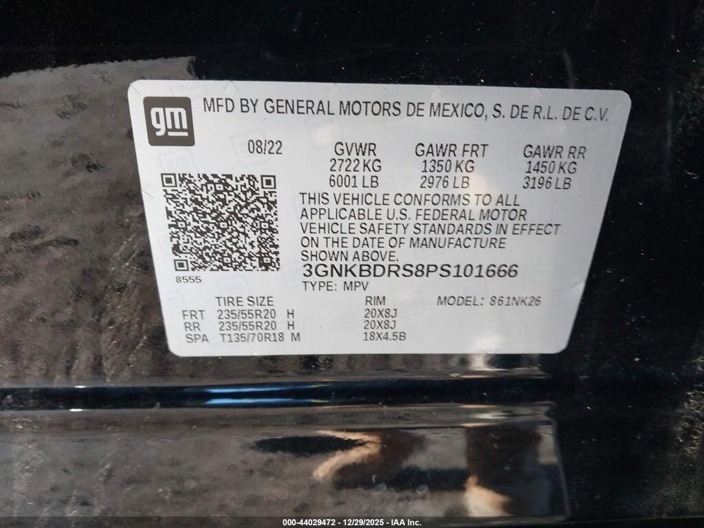 3GNKBDRS8PS101666 2023 CHEVROLET BLAZER photo no. 9