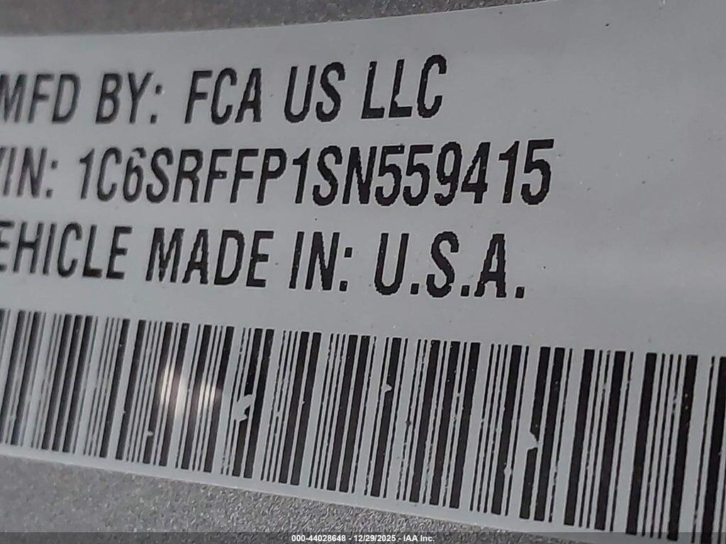 1C6SRFFP1SN559415 2025 RAM 1500 photo no. 9