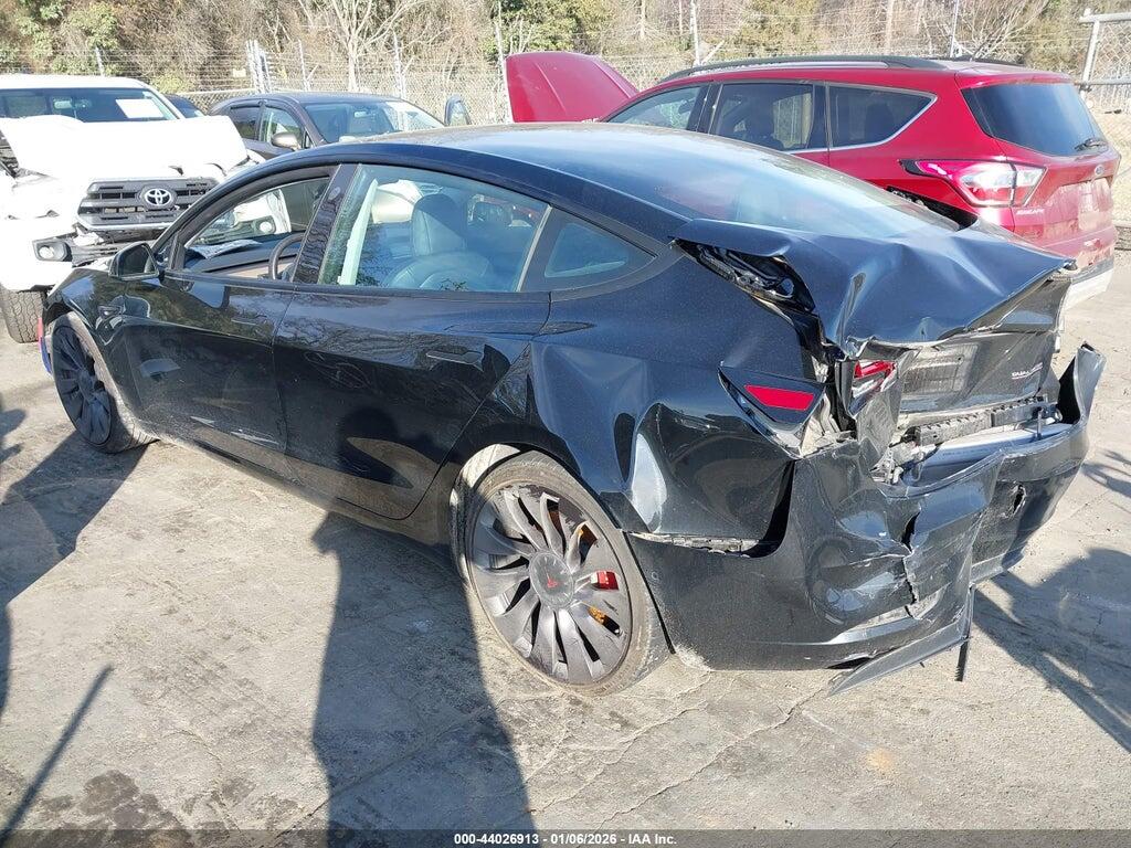 5YJ3E1EC7MF925387 2021 TESLA MODEL 3 photo no. 3