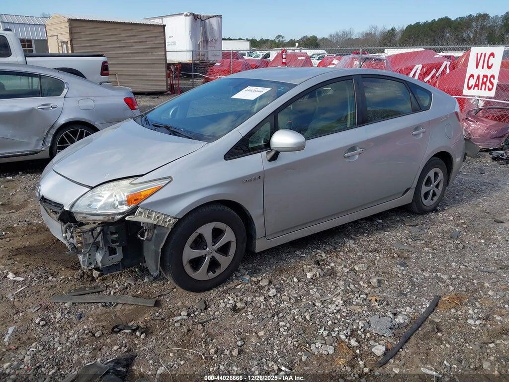 JTDKN3DU9F0448755 2015 TOYOTA PRIUS photo no. 2