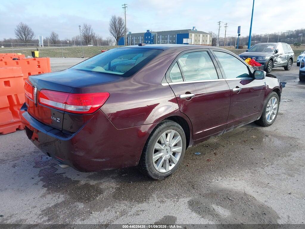 3LNHL2GC7BR766523 2011 LINCOLN MKZ photo no. 4