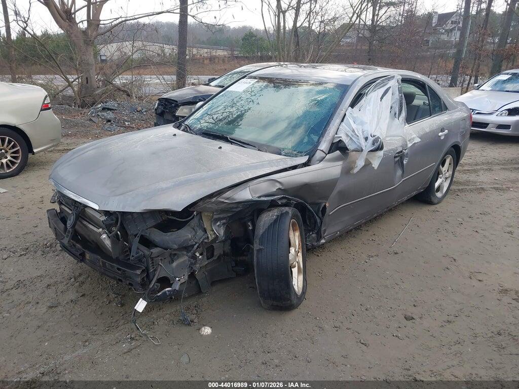 5NPEU46F07H260649 2007 HYUNDAI SONATA photo no. 2