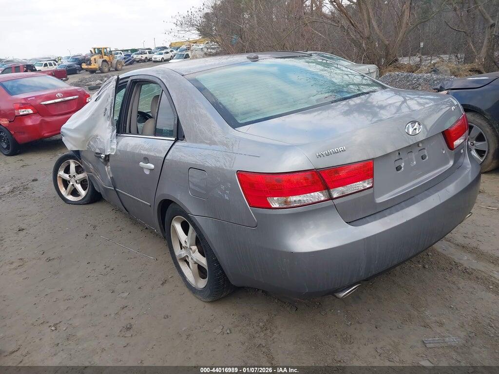 5NPEU46F07H260649 2007 HYUNDAI SONATA photo no. 3