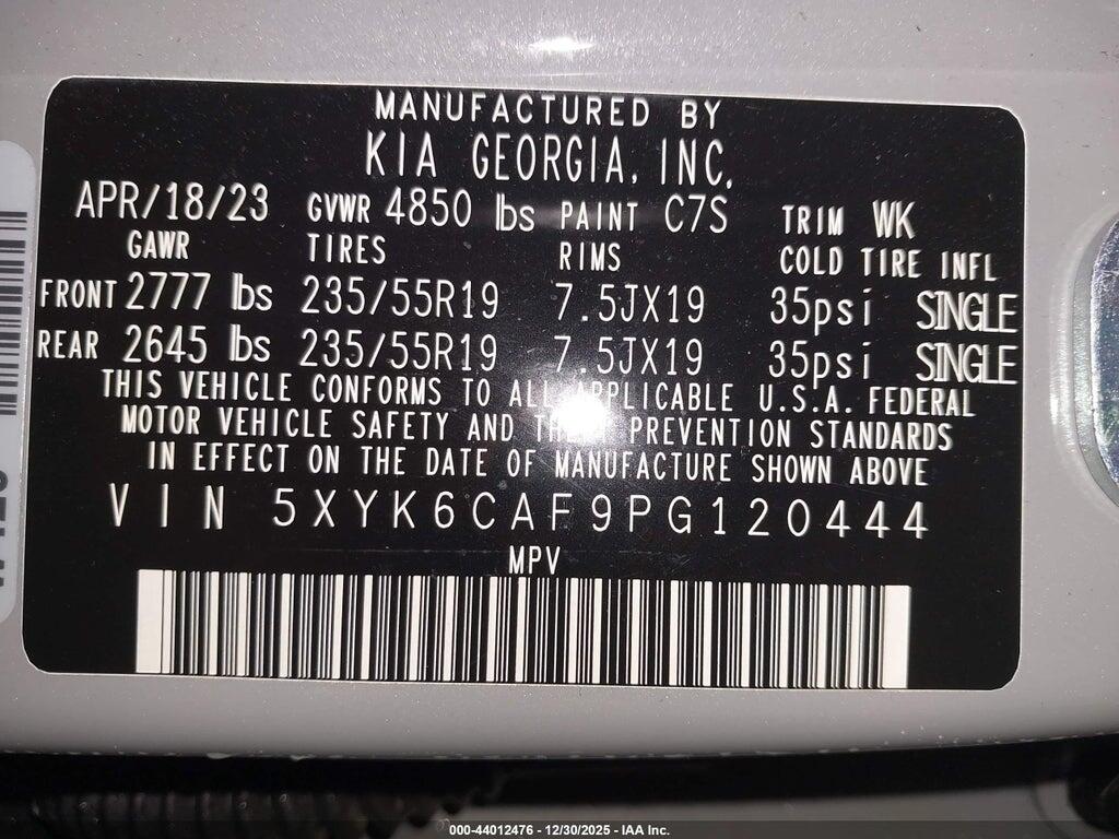 5XYK6CAF9PG120444 2023 KIA SPORTAGE photo no. 9