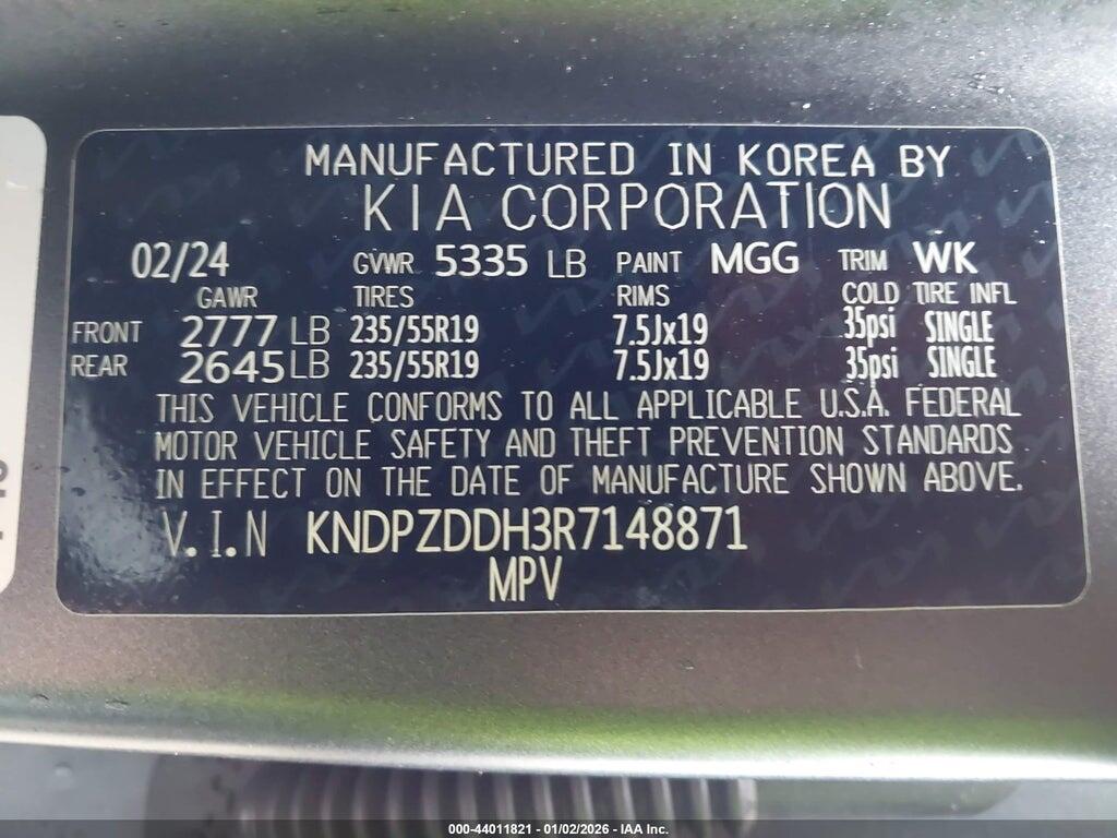 KNDPZDDH3R7148871 2024 KIA SPORTAGE PLUG-IN HYBRID photo no. 9
