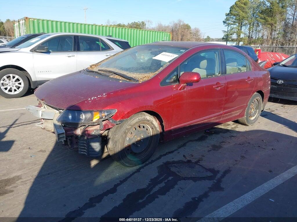 2HGFA1F56AH541424 2010 HONDA CIVIC photo no. 2