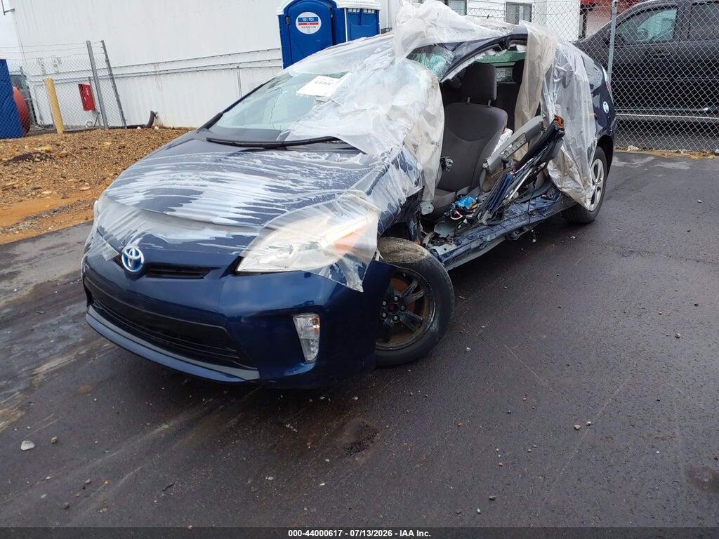 JTDKN3DU8E1814651 2014 TOYOTA PRIUS photo no. 2