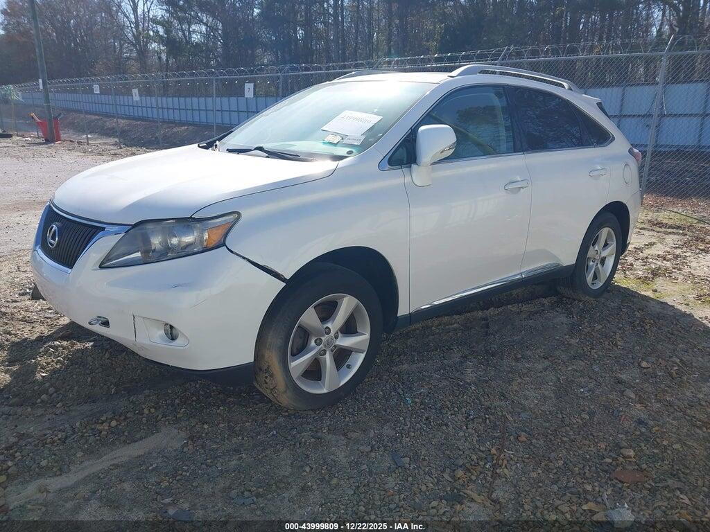 2T2BK1BA9CC131013 2012 LEXUS RX 350 photo no. 2