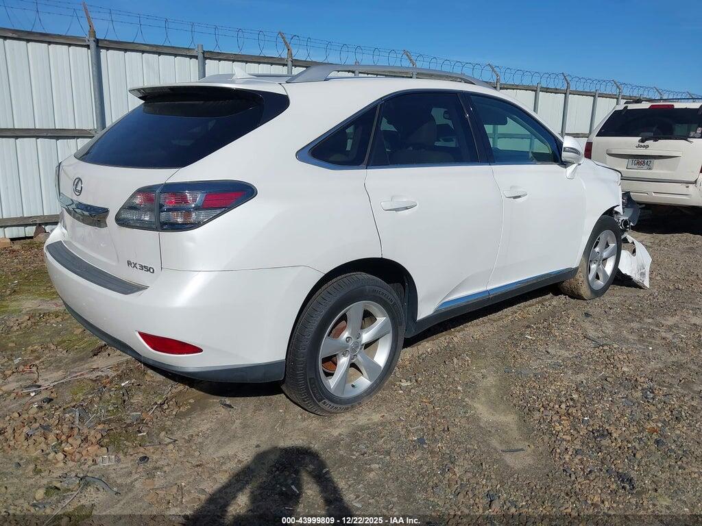 2T2BK1BA9CC131013 2012 LEXUS RX 350 photo no. 4