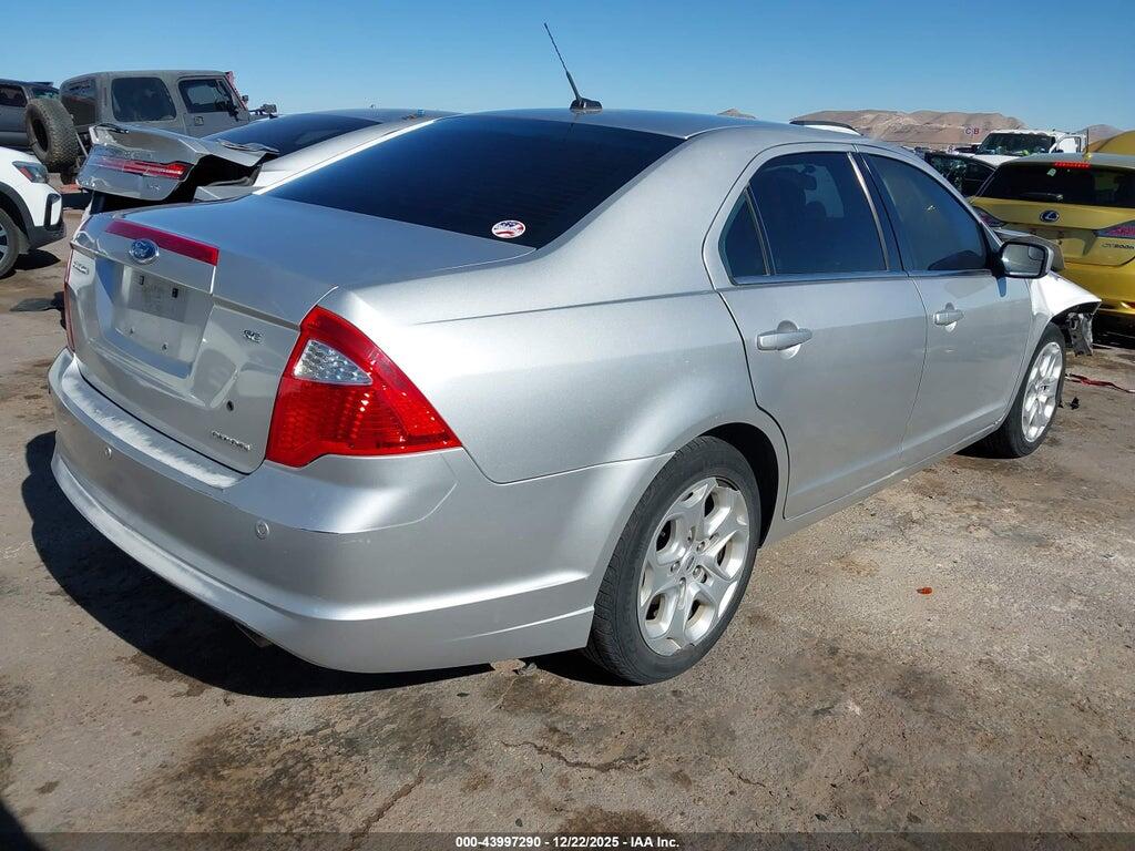 3FAHP0HG7BR268522 2011 FORD FUSION photo no. 4